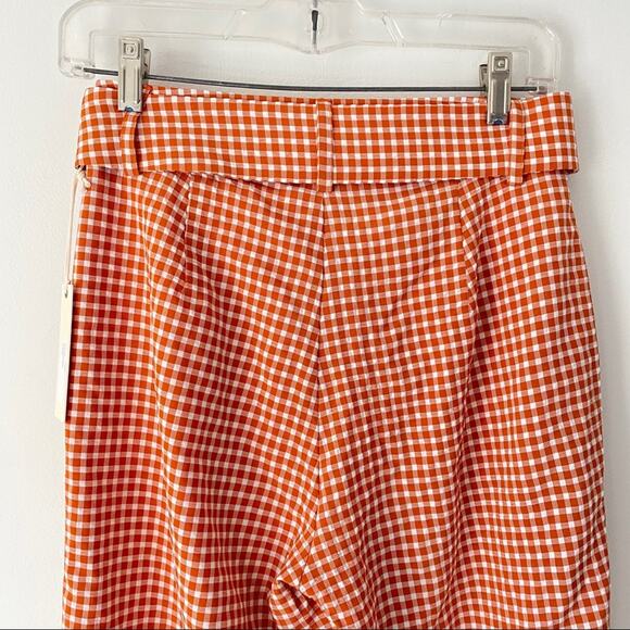 Capulet Revolve Gingham Belted Pants small NWTs - Picture 5 of 7